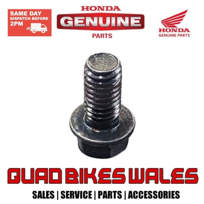 Genuine Honda BOLT,FLANGE 6X12 90103-MCS-G00