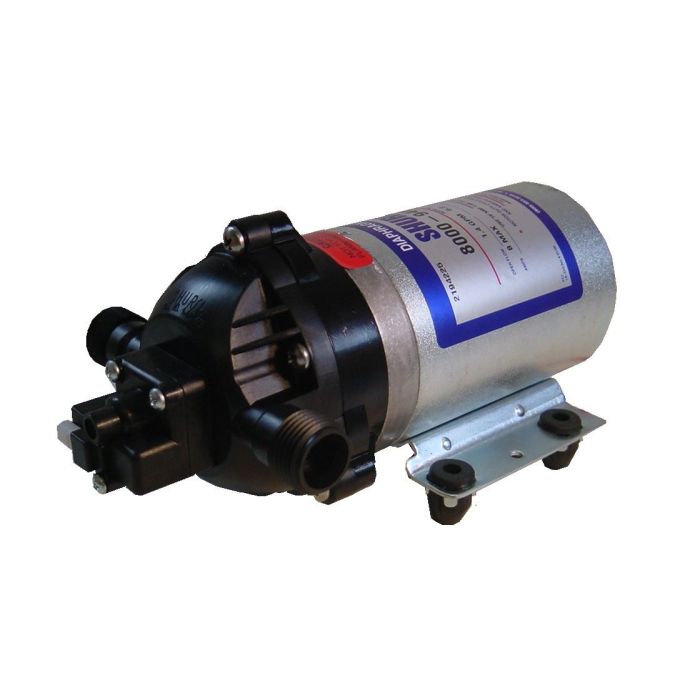Shurflo 8000-542-136 12V 1.2GPM 4.5LPM 60PSI Pump 1/2" Ports