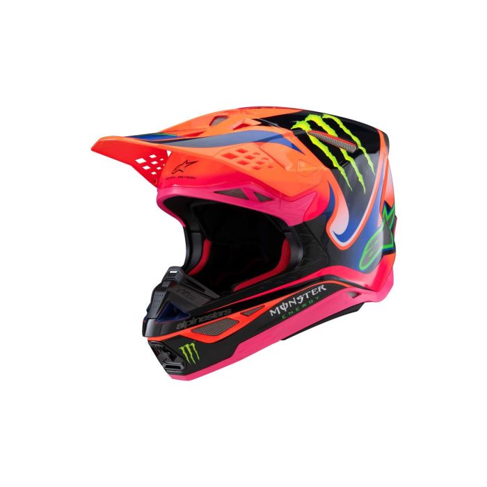 ALPINESTARS S-M10 Deegan Purple/Pink/Orange MX Helmet