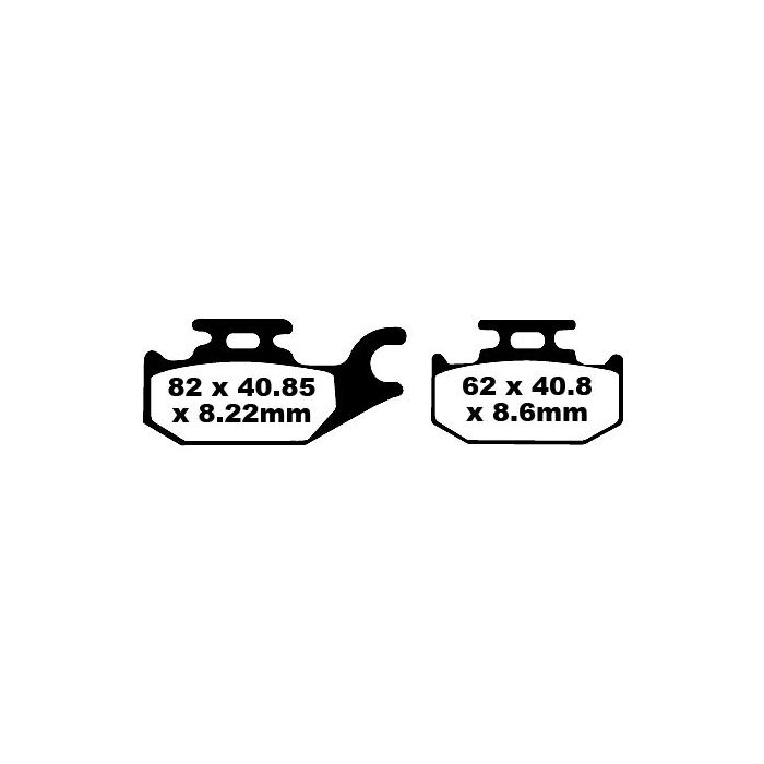 FA413TT EBC Quad Brake Pads