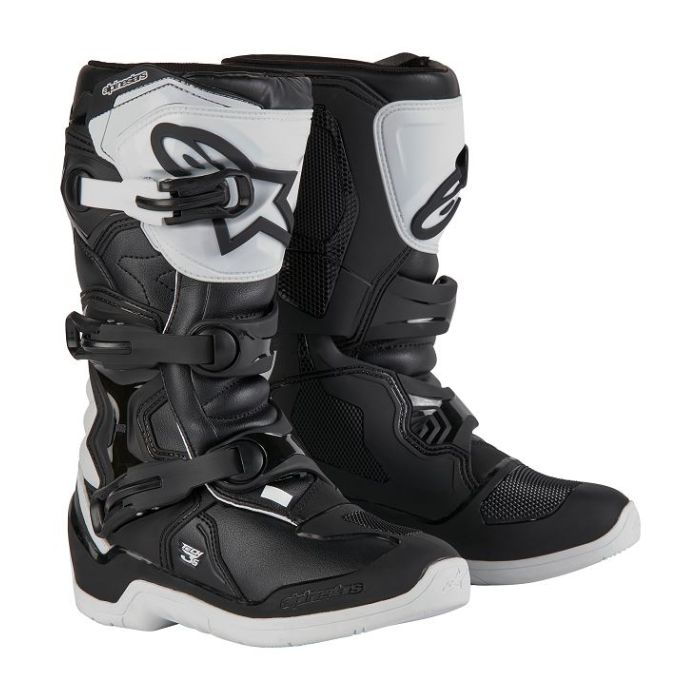Alpinestars Youth Tech 3s Mx Boots Black White