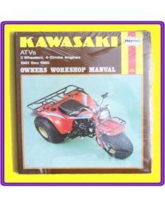 Kawasaki 3 Wheelers 81- 85 Haynes Manual