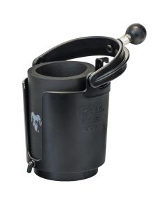 Ram Mounts Self-Leveling Cup Holder with 1 in. Ball and Cozy - RAM-B-132BU