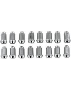 Set Of 16 Chrome Quad Wheel Lug Nuts M10x1.50 Domed