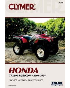 Honda TRX500FA Auto Rubicon 01-04 Clymer Workshop Manual