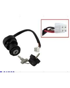Ignition Key Switch for Yamaha ATV Fits YFM400 450 Grizzly, Kodiak and YFZ450 Models 03-14
