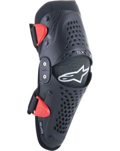 Alpinestars Youth Sx-1 Knee Protectors Red Black