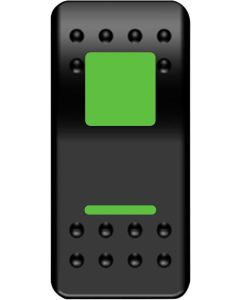 MUD Green Rocker Switch ATV UTV