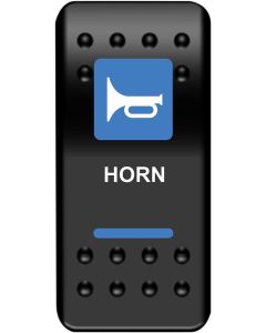 MUD Horn Blue Rocker Switch ATV UTV