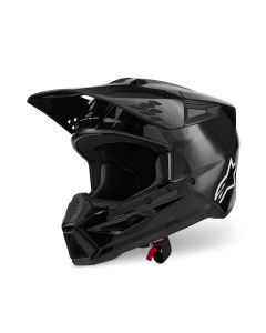 ALPINESTARS SM3 Solid Helmet BLACK-GLO 2025 Model