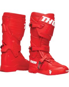 THOR Radial MX Motorcross Boots Red
