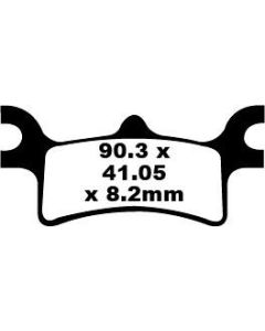 FA314R EBC Quad Brake Pads