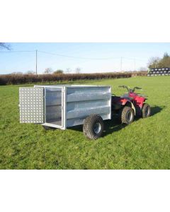 Solid Side Quad 5x3 Livestock Trailer
