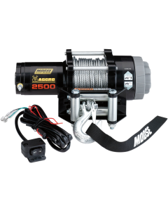 Moose Utility Division 2500LB Aggro Winch Wire Rope ATV UTV