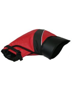 Quad Bike Handle Bar Mitts Gloves RED Mittens ATV HD