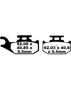 FA428TT EBC Quad Brake Pads