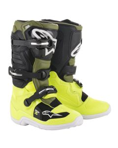 Alpinestars Youth Tech 7s Mx Boots Red Black White