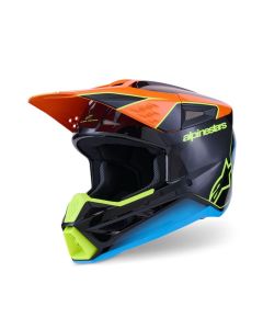 ALPINESTARS SM3 Fray Helmet BLK/OR/YL 2025 Model
