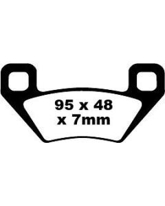 FA395TT EBC Quad Brake Pads