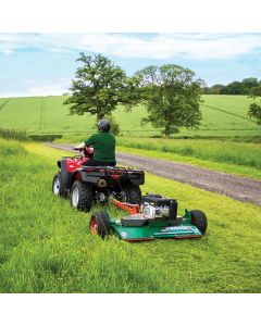 Wessex AR-120 12.5hp Briggs & Stratton Tow Behind Quad Bike Rotary Mower