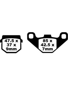 FA083TT EBC Quad Brake Pads