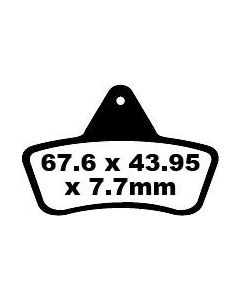 FA271TT EBC Quad Brake Pads