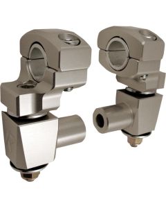 ROX SPEED FX ELITE SERIES ANTI-VIBRATION 51 MM (2") PIVOT RISERS FOR 22mm BAR CLAMPS AND EITHER 22mm OR 28.6mm HANDLEBARS