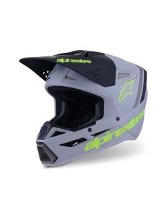 ALPINESTARS SM3 Radium Helmet GRAY/BLK/YL 2025 Model