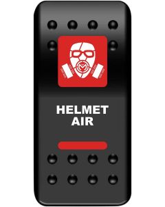 MUD Helmet Air Red Rocker Switch ATV UTV