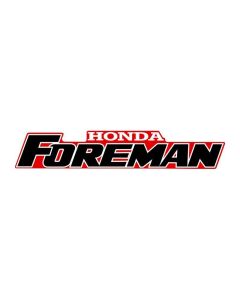 Honda Foreman Tank Sticker 300mm White/Red/Black