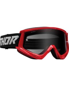 THOR Combat Sand Racer Goggles Red/Gray