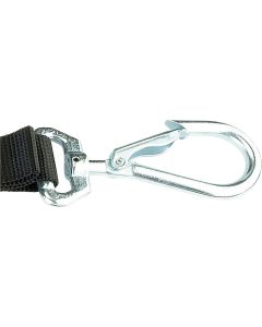 Moose Utility Ratchet Swivel Carabiner Heavy Duty Tie Down Straps 38mm x 1.8m Black