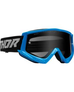 THOR Combat Sand Racer Goggles Gray/Blue