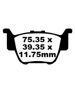 FA373TT EBC Quad Brake Pads