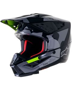 Alpinestars Supertech SM5 Black Rover Mx Helmet