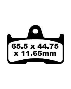 FA344TT EBC Quad Brake Pads