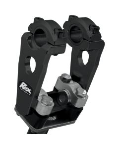 ROX SPEED FX ELITE PIVOTING RISERS FOR 22,2 mm (7/8") OR 28,6 mm (11/8") HANDLEBARS 125mm RISE BLACK