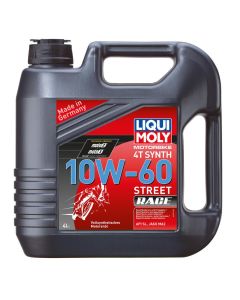 LIQUI MOLY 4 Stroke 4T Fully Synthetic 10W-60 Street Race Oil 4l