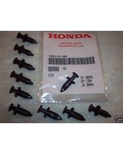 Genuine Honda Plastic Fender Clips x 10