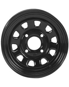 ITP Delta Steel 14x7 4/136 4+3 Black (+10mm) ATV Wheel