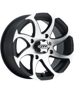ITP Twister 14X7 4/137 5+2 Right Hand In Black ATV Quad Wheel