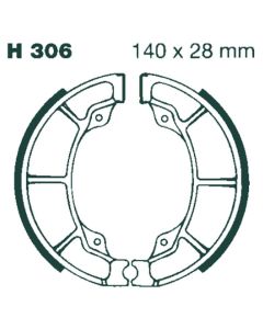 H306 EBC Quad Brake Shoes