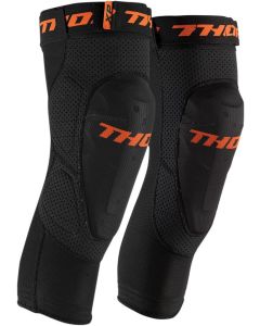THOR Comp XP MX Motorcross Knee Guards Black