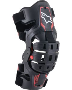 Alpinestars Youth Bionic 5s Knee Braces Black Red