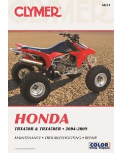 Honda TRX450R 04-09 TRX450ER 06-09 Clymer Workshop Manual