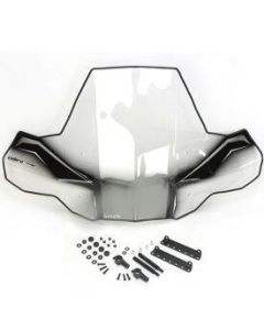 PowerMadd Cobra ProTek Standard Mount ATV Windshield w/o Headlight Cut-Out - 24571