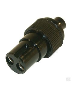 12V Replacement Wiring Plug For Logic Weed Wipers And Systems 2 Pin MEP005