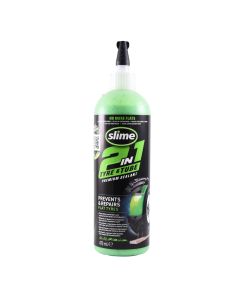 Slime 2-in-1 Tyre & Tube Sealant 473ml For Tubeless Tyres Repairs Flats 10207-5