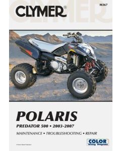 Polaris Predator 500 2003-2007 Clymer Workshop Manual