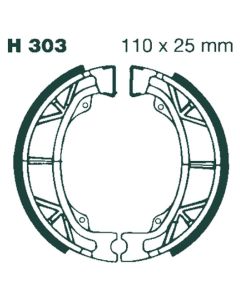 H303 EBC Quad Brake Shoes